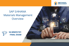 S4-MMOV101  SAP S/4HANA Final Exam